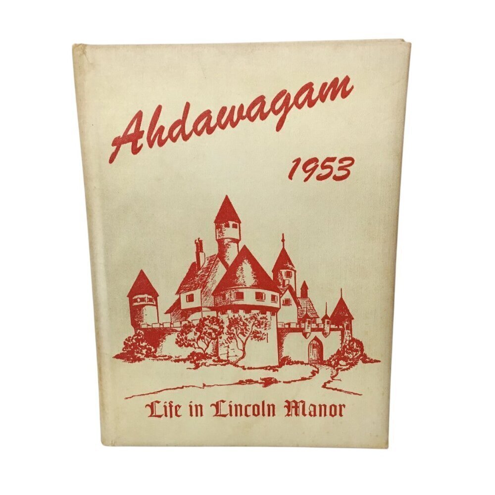 Ahdawagam 1953 Yearbook Annual Wisconsin Rapids Lincoln High School Red Raiders
